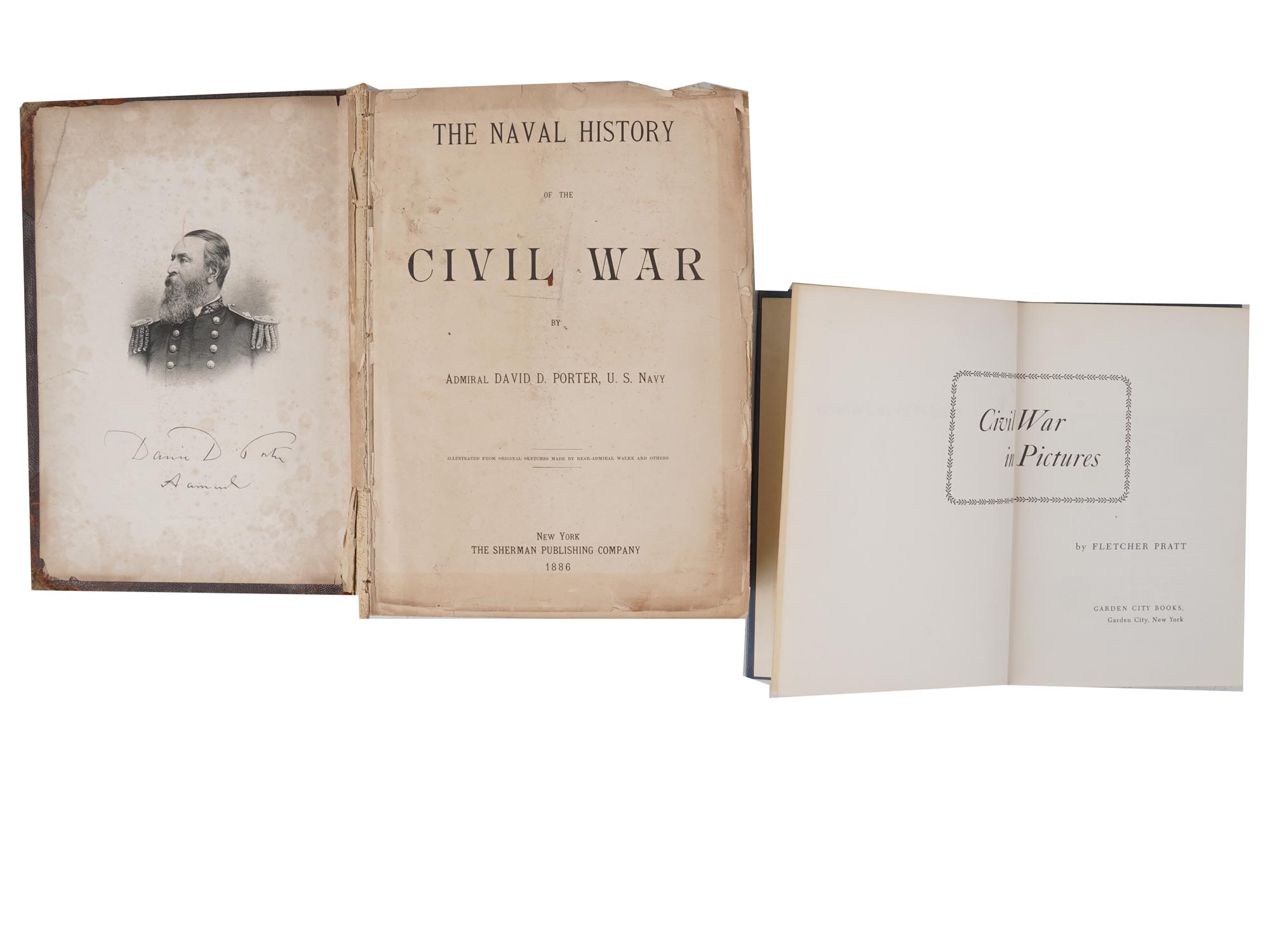 ANTIQUE AND VINTAGE AMERICAN CIVIL WAR BOOKS PIC-2